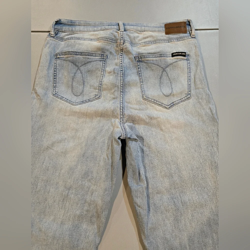 Calvin Klein Jeans Light Blue Denim (7c2) - Picture 8 of 9